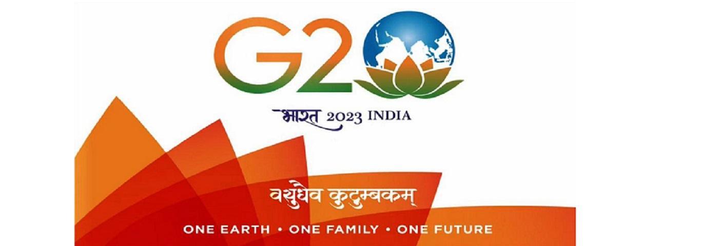 Publicizing the G-20 Logo and theme for India's Presidency of the G20